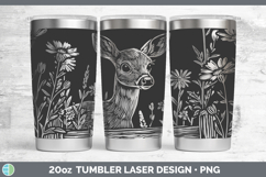 GorgeousAnimals Cottage Laser 20oz Tumbler design.