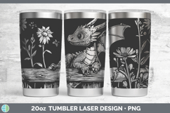 GorgeousAnimals Cottage Laser 20oz Tumbler design.