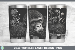 GorgeousAnimals Cottage Laser 20oz Tumbler design.