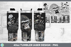 GorgeousAnimals Cottage Laser 40oz Tumbler design.