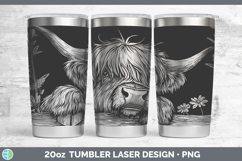 GorgeousAnimals Cottage Laser 20oz Tumbler design.