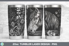 GorgeousAnimals Cottage Laser 20oz Tumbler design.