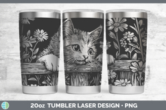 GorgeousAnimals Cottage Laser 20oz Tumbler design.