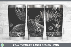 GorgeousAnimals Cottage Laser 20oz Tumbler design.