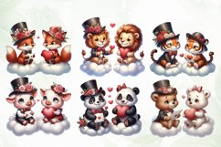 Animals Couple In Love Sublimation Product Image 5