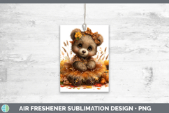 GorgeousAnimals Cute Thanksgiving Air Freshener design.