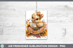 GorgeousAnimals Cute Thanksgiving Air Freshener design.