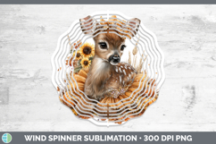GorgeousAnimals Cute Thanksgiving Wind Spinner design.