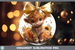GorgeousAnimals Cute Thanksgiving Ornament design.