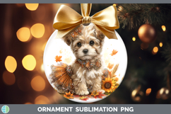 GorgeousAnimals Cute Thanksgiving Ornament design.