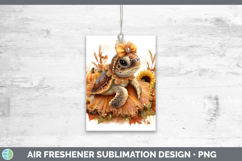 GorgeousAnimals Cute Thanksgiving Air Freshener design.