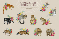 Australia Flora and Fauna Hand Drawn Illustration Set Product Image 14