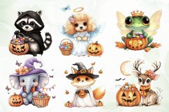 Animals Dressed Halloween Sublimation Product Image 4