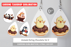 Earring Chocolate Animals Product Image 1