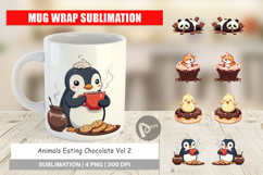Mug Wrap Chocolate Animals Product Image 1