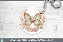 GorgeousAnimals Floral Crown Keychain design.