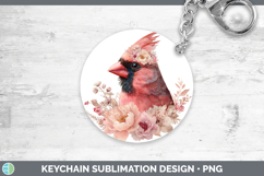 GorgeousAnimals Floral Crown Keychain design.