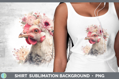 GorgeousAnimals Floral Crown Shirt design.