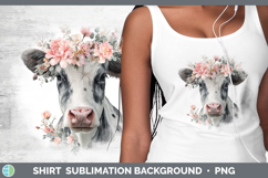 GorgeousAnimals Floral Crown Shirt design.