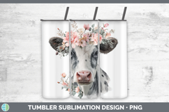 GorgeousAnimals Floral Crown Tumbler design.