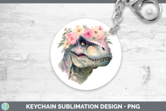 GorgeousAnimals Floral Crown Keychain design.