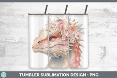 GorgeousAnimals Floral Crown Tumbler design.