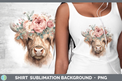 GorgeousAnimals Floral Crown Shirt design.