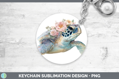 GorgeousAnimals Floral Crown Keychain design.