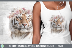 GorgeousAnimals Floral Crown Shirt design.