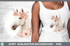 GorgeousAnimals Floral Crown Shirt design.