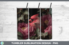 GorgeousAnimals Floral Sleeping Tumbler design.
