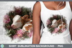 GorgeousAnimals Floral Sleeping Shirt design.