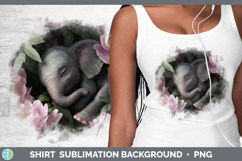 GorgeousAnimals Floral Sleeping Shirt design.