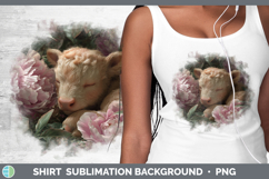 GorgeousAnimals Floral Sleeping Shirt design.