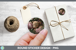 GorgeousAnimals Floral Sleeping Stickers design.