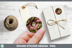 GorgeousAnimals Floral Sleeping Stickers design.