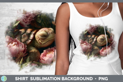 GorgeousAnimals Floral Sleeping Shirt design.