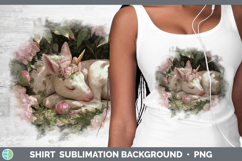 GorgeousAnimals Floral Sleeping Shirt design.