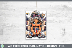 GorgeousAnimals Fourth of July Air Freshener design.