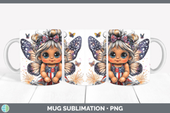 GorgeousAnimals Fourth of July Mug Wrap design.