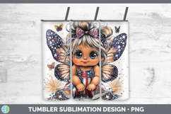 GorgeousAnimals Fourth of July Tumbler design.