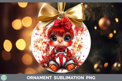 GorgeousAnimals Fourth of July Ornament design.