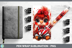 GorgeousAnimals Fourth of July Pen Wrap design.