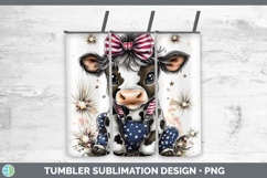 GorgeousAnimals Fourth of July Tumbler design.