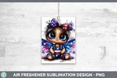 GorgeousAnimals Fourth of July Air Freshener design.