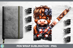 GorgeousAnimals Fourth of July Pen Wrap design.