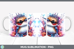 GorgeousAnimals Fourth of July Mug Wrap design.
