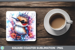 GorgeousAnimals Fourth of July Square Coaster design.
