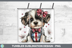GorgeousAnimals Fourth of July Tumbler design.