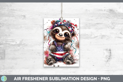 GorgeousAnimals Fourth of July Air Freshener design.